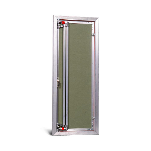 Люк под плитку АЛЮМИНИЕВЫЙ (НАЖИМНОЙ) ПРАКТИКА АТР 40х100