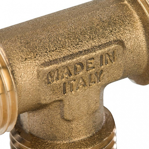 Тройник резьбовой латунный STOUT без покрытия 1/2&amp;quot; Н