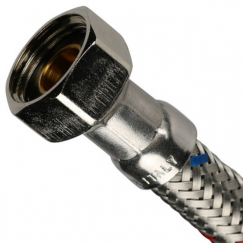 Гибкая подводка для воды STOUT нерж.сталь 3/8&amp;quot;х1/2&amp;quot;-40 см гайка-штуцер