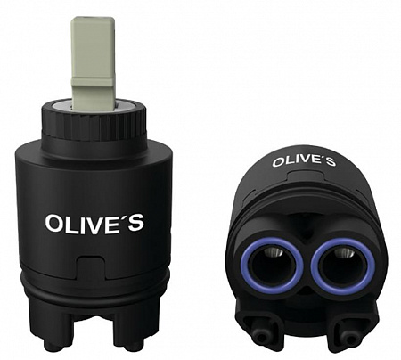 Картридж керамический OLIVE'S 35H-1BL ECO  высокий, блистер (уп - 200 шт)