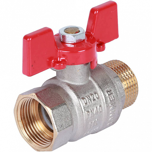Кран шаровой ROMMER бабочка 3/4&amp;quot; ВН