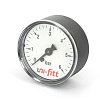 Манометр аксиальный UNI-FITT Ø50-1/4&amp;quot;, 6 бар, горизонтальное подключение