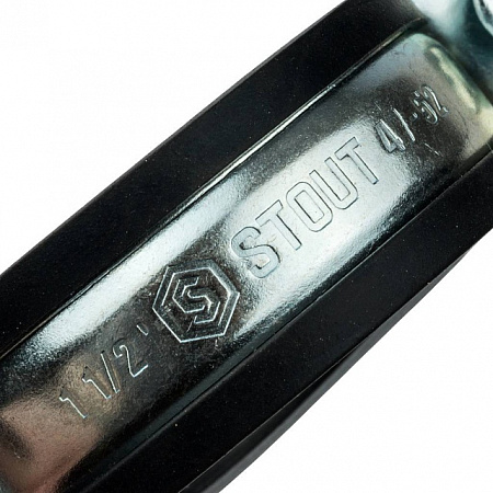 Хомут крепежный без шпильки М8 STOUT Ду40 (47-52) - 11/2&quot;
