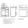 Котел газовый напольный BAXI SLIM 2.300 i, 30 кВт, двухконтурный, открытая камера