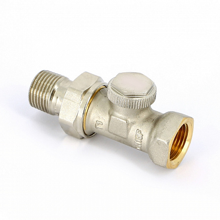 Вентиль обратный UNI-FITT THERMO ВН 1/2&quot; с разъемным соединением, никелир.