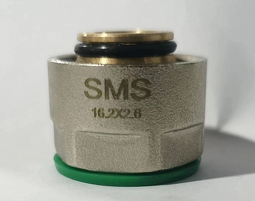 EK Фитинг-евроконус обжимной для полиэтилена SMS 712/S Ø16.2х2.6х3/4&amp;quot;, PE-X