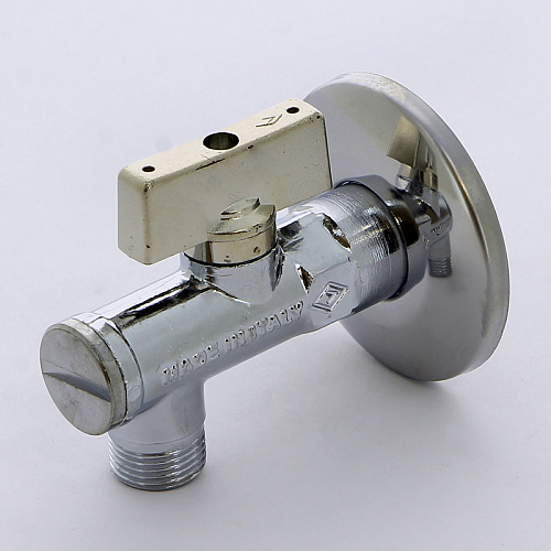 Кран шаровой потребительный угловой BUGATTI MINNESOTA 871 бабочка 1/2&amp;quot;х3/8&amp;quot;, для смесителя с фильтро