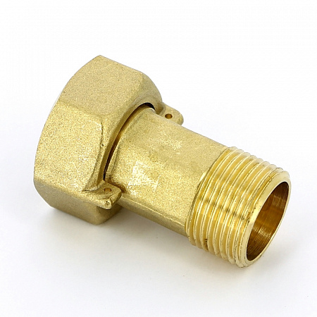 Соединение с накидной гайкой UNI-FITT ВН 3/4&quot; х 1&quot; с отверстием для пломбировки