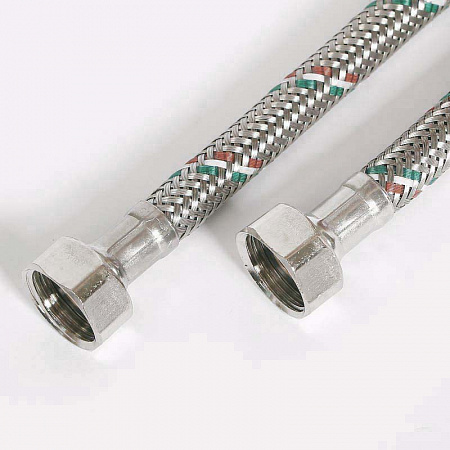 UNI-FITT Гибкая подводка ВВ 1/2&quot;, 40 см, DN 8, оплётка из нерж. стали