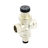 Редуктор давления UNI-FITT ВВ 1/2&amp;quot; 1-4 бар PN15 под рад. манометр 1/4&amp;quot; никелир. COMPACT