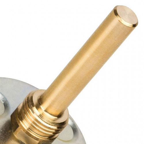 Термометр биметаллический погружной STOUT Ø63-1/2&amp;quot;, гильза 75 мм, +120°C