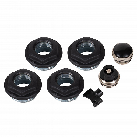 Комплект монтажный Royal Thermo 1”х 1/2&quot; черный (НС-1614222)