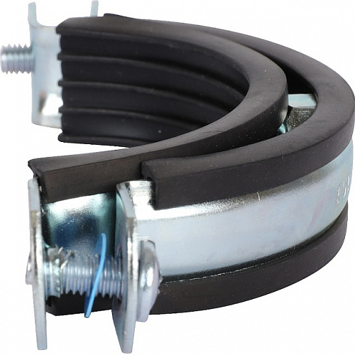 Хомут крепежный без шпильки М8 STOUT Ду65 (75-80) - 21/2&amp;quot;