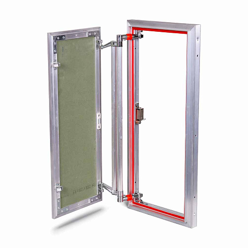 Люк под плитку АЛЮМИНИЕВЫЙ (НАЖИМНОЙ) ПРАКТИКА АТР 30х70