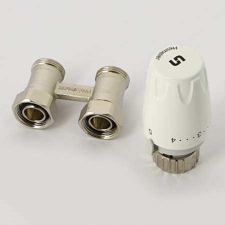 Комплект UNI-FITT нижнего подключения для радиаторов BUDERUS, VOGEL&NOOT, прямой