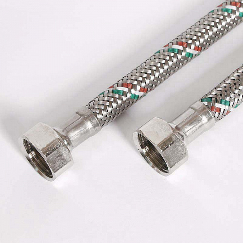 Гибкая подводка UNI-FITT ВВ 1/2&amp;quot;, 100 см, DN 8, оплётка из нерж. стали