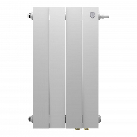 Радиатор биметаллический ROYAL THERMO PIANOFORTE BIANCO TRAFFICO VDR80 500x4 секций (НС-1506362)