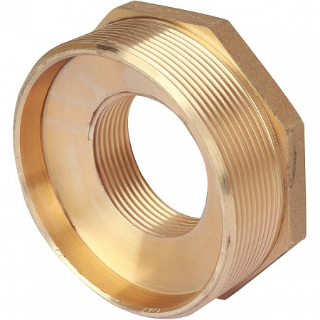 Футорка резьбовая латунная STOUT без покрытия 3&quot;x11/2&quot; ВН