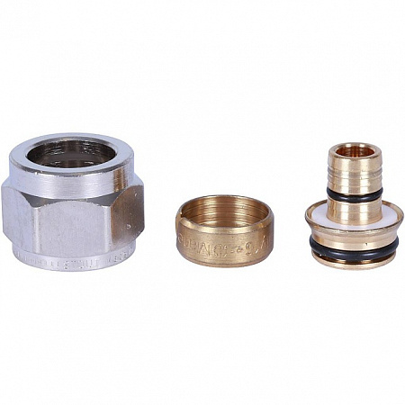 EK Фитинг-евроконус обжимной для полиэтилена STOUT PE-X Ø16х2.6-1/2&quot;, посадка Ø16.1, для труб STABIL