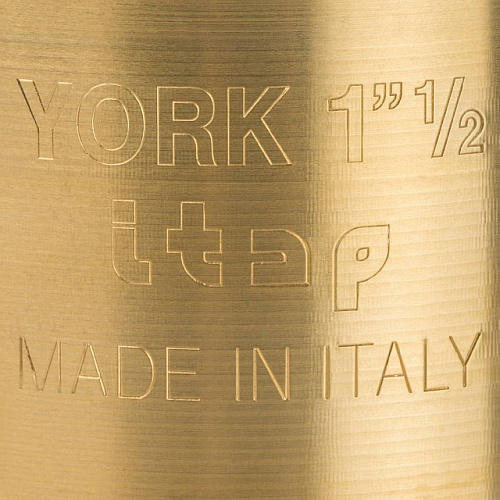 Обратный клапан пружинный, латунный STOUT (с пластиковым седлом) 11/2&amp;quot; ВВ NEW