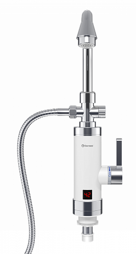 Смеситель-водонагреватель проточный THERMEX FOCUS 3000, 1х230В (кран+душ) (ЭдЭБ01991)