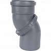 KU.110.G Sinikon СТАНДАРТ Отвод универсальный D 110 серый