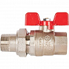 Кран шаровой с американкой STOUT бабочка EPDM 3/4&amp;quot;