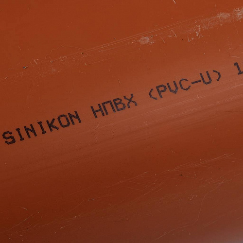 22010.R Sinikon НПВХ Труба D 160 x 4,0 SN4, 1000 мм для нар. канализации