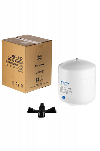 Накопительный бак ГЕЙЗЕР 4 gal (18 л) для мембранных фильтров, кран в комплекте