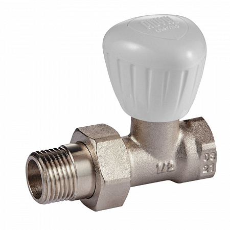 Набор вентилей ручной регулировки ROYAL THERMO CUBE 1/2&quot; прямой (НС-1161353)