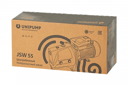 Насос поверхностный UNIPUMP JSW 55 (корпус чугун)