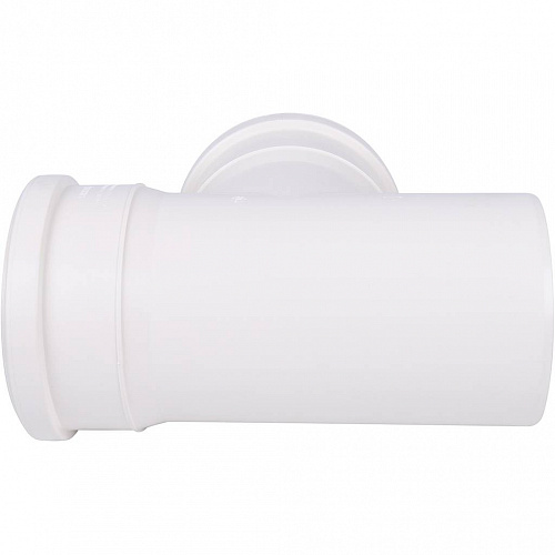 ПВХ Тройник канализационный SINIKON КОМФОРТ ПЛЮС белый Ø110х90°