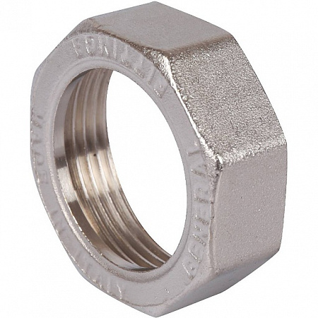 Американка УГЛОВАЯ резьбовая латунная (с прокладкой o-ring) STOUT никель 1&quot; ВН