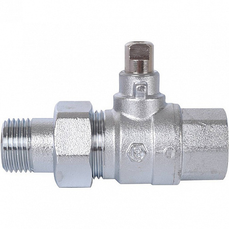 Клапан шаровой двухходовой зональный STOUT 1/2&quot;х1/2&quot; НВ