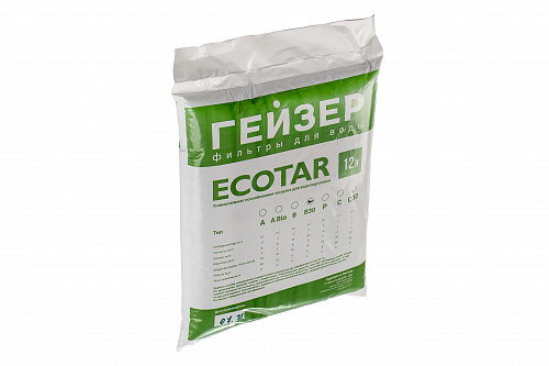 Фильтрующая загрузка умягчения воды ГЕЙЗЕР ЭКОТАР - B30 10 кг (12л)