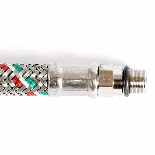 Гибкая подводка для смесителя UNI-FITT М10х1 - 1/2&amp;quot;, 150 см, DN 8, оплётка из нерж. стали