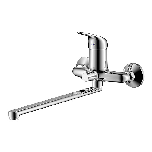 Смеситель для ванны с длинным изливом OLIVE'S LEON 04221LN хром, латунь, упак (8 шт)