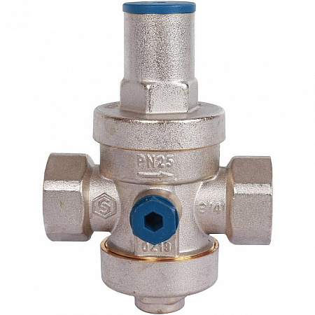 Редуктор давления STOUT 3/4&quot; вн/вн PN25 с выходом под манометр
