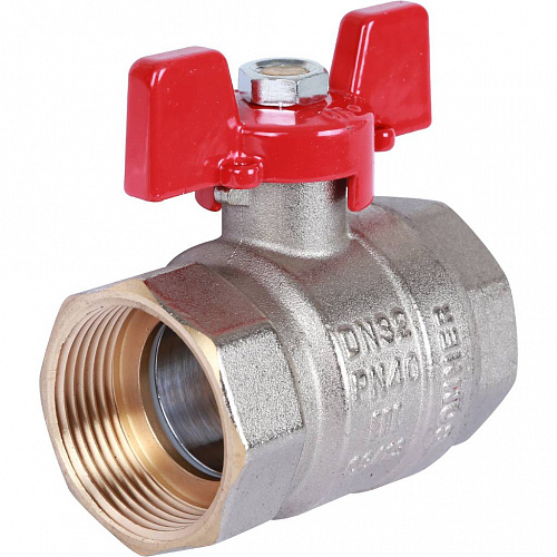 Кран шаровой ROMMER бабочка 11/4&amp;quot; ВВ