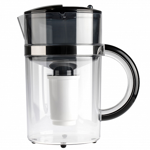 Фильтр-кувшин ГЕЙЗЕР МАТИСС хром 4,0 л, фильтр-кувшин универсальный