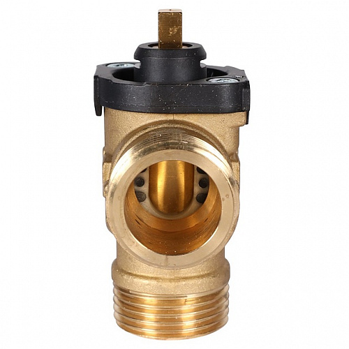 Клапан трехходовой зональный STOUT сервопривод 230V, с кабелем 1м,, НР 1&amp;quot;