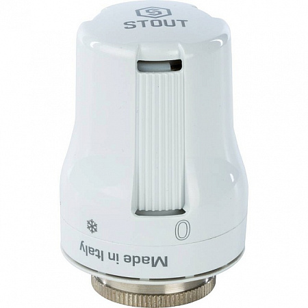 Головка термостатическая жидкостная STOUT M30x1,5 (от +6°С до +29°С)