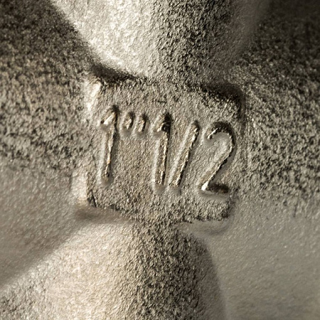 Крестовина резьбовая латунная STOUT никель 11/2&quot; В