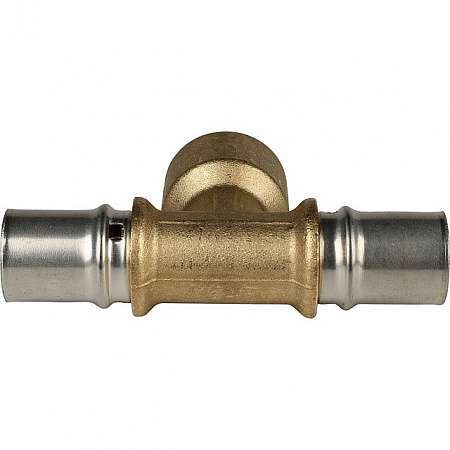 МП Тройник резьбовой пресс для металлопласта STOUT Ø20х3/4&quot;х20 В