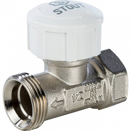 Клапан термостатический прямой STOUT 1/2&quot;