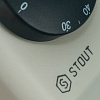 Термостат погружной STOUT механический, 1/2&amp;quot;, гильза 100, +90°C