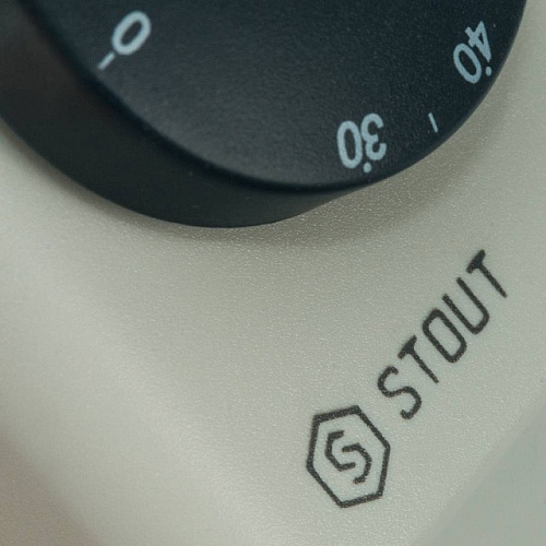 Термостат погружной STOUT механический, 1/2&amp;quot;, гильза 100, +90°C