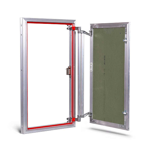 Люк под плитку АЛЮМИНИЕВЫЙ (НАЖИМНОЙ) ПРАКТИКА АТР 40х70