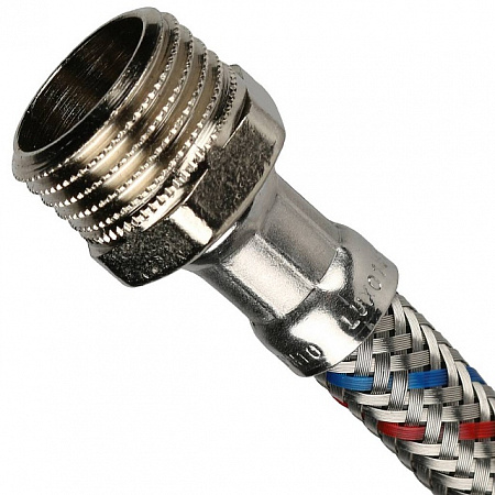 Гибкая подводка для воды STOUT нерж.сталь 3/8&quot;х1/2&quot;-40 см гайка-штуцер