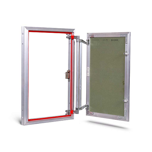 Люк под плитку АЛЮМИНИЕВЫЙ (НАЖИМНОЙ) ПРАКТИКА АТР 40х60